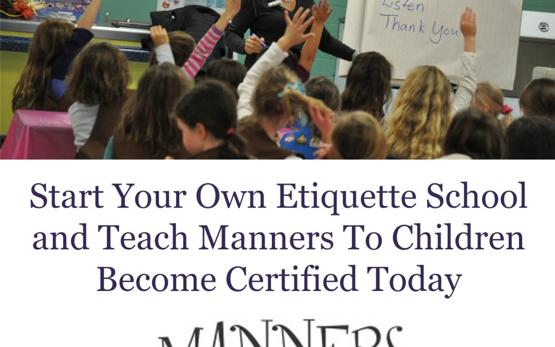 Schools Need You to Teach Manners