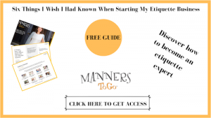 Etiquette Certification by Manners To Go
