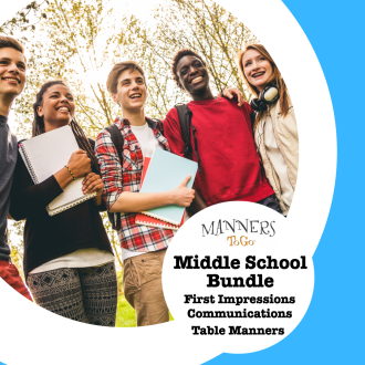 Middle School Manners Curriculum Bundle