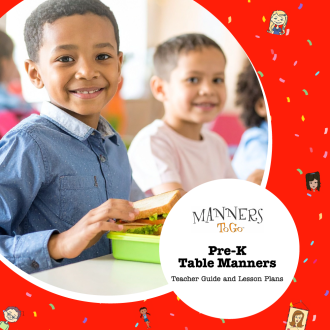 Table Manners Curriculum Preschool Kindergarten