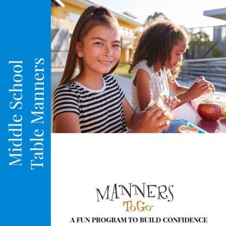 Table Manners curriculum for Middle School