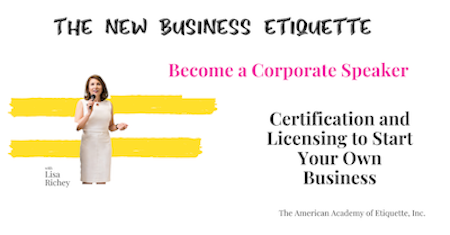 Business Etiquette Certification