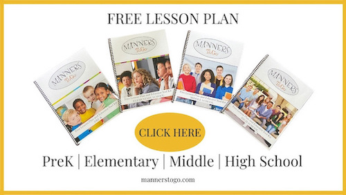 Manners Free Lesson Plan