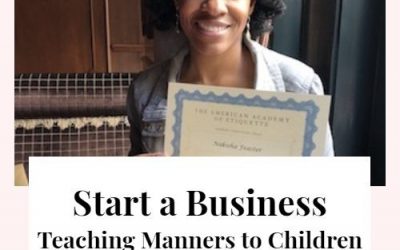 Teacher Starts Etiquette Business