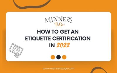 How to Get an Etiquette Certification in 2022