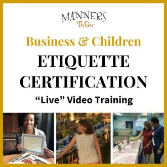Business and Children Etiquette Training Program