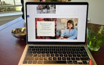 Behind the Scenes of an Etiquette Expert’s Website 