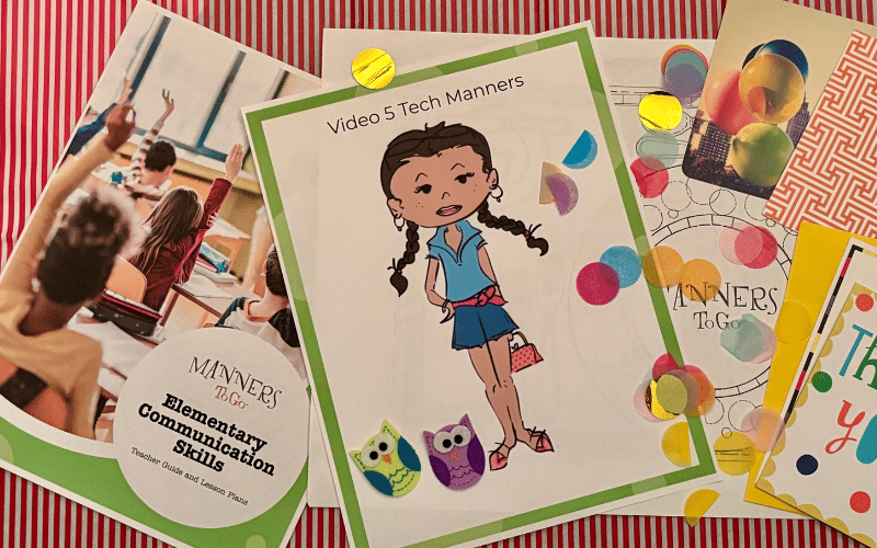 Elementary students learning social skills in the classroom